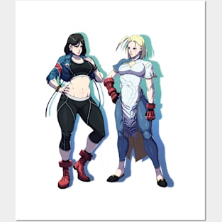 Chun and Cammy Posters and Art